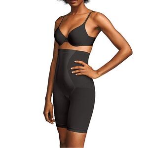 Maidenform Firm Control Easy Up High Waist Thigh Slimmer Size Small